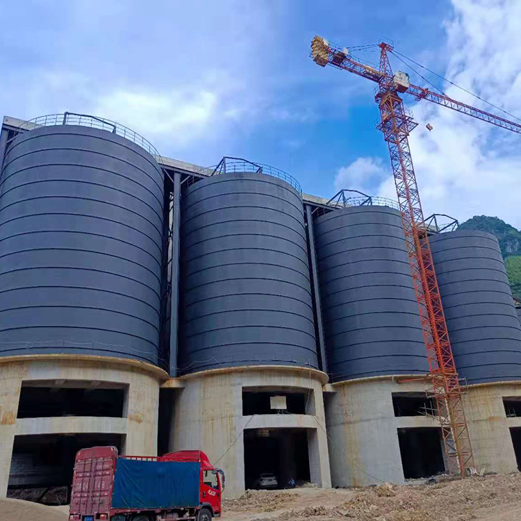 淮南骨料钢板仓建造施工周期从规划到竣工的每一步